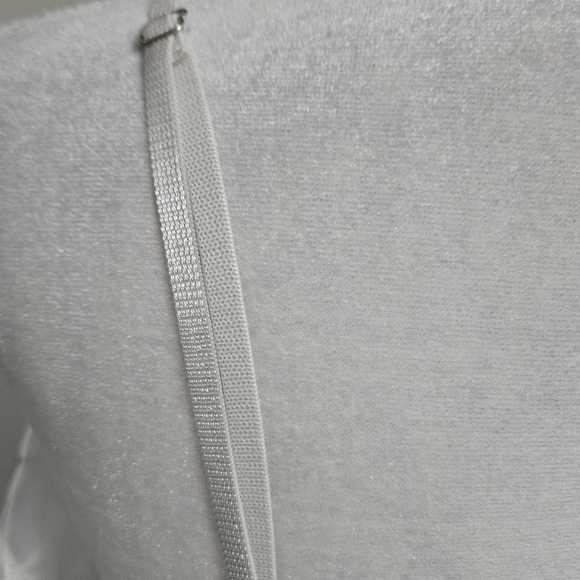 MI AMI Eyelet Lace Printed High Low Spaghetti Strap Sundress In Blue/white. MED - Picture 2 of 14